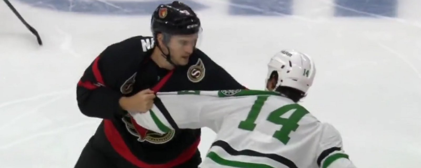 Benn &amp; Brown drop the gloves in epic back and forth battle.
