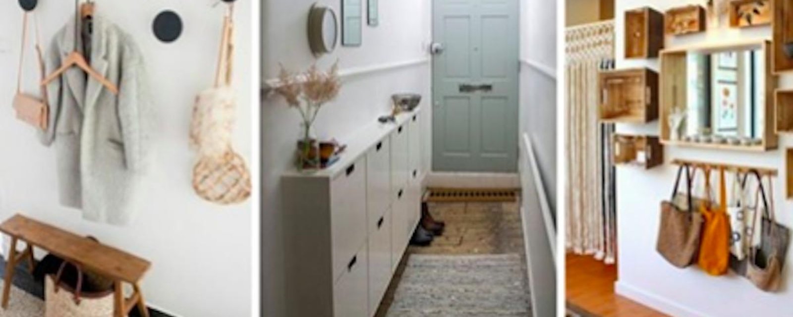 12 idées simples et jolies pour aménager une petite entrée - Les Maisons