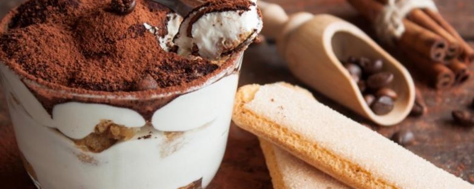 ​​Fromage mascarpone et café...Voici une mousse de tiramisu​