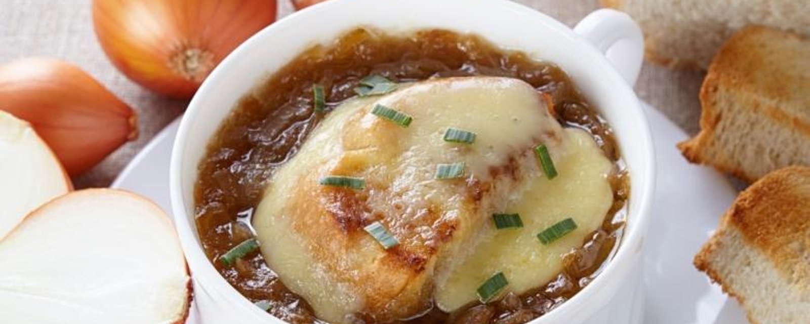 Soupe à l'oignon...une version rapide, savoureuse et différente - Ma