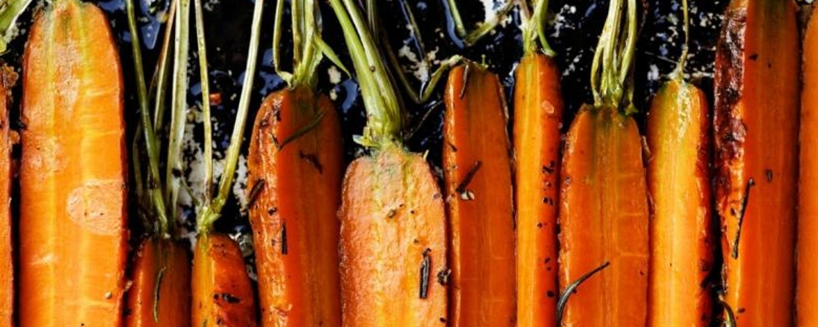 Carottes rôties au beurre et au miel