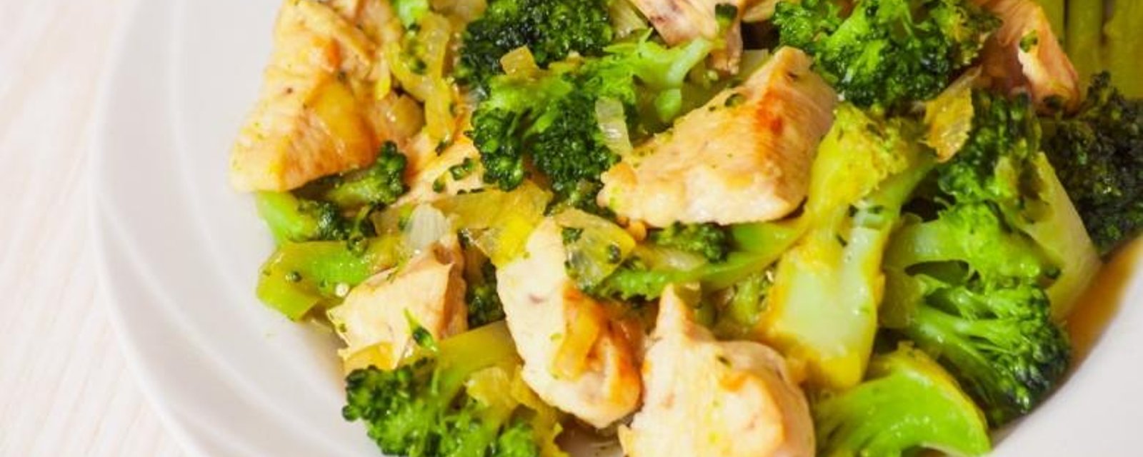 Un diner parfait ...Un poulet brocoli aux saveurs de l'Asie