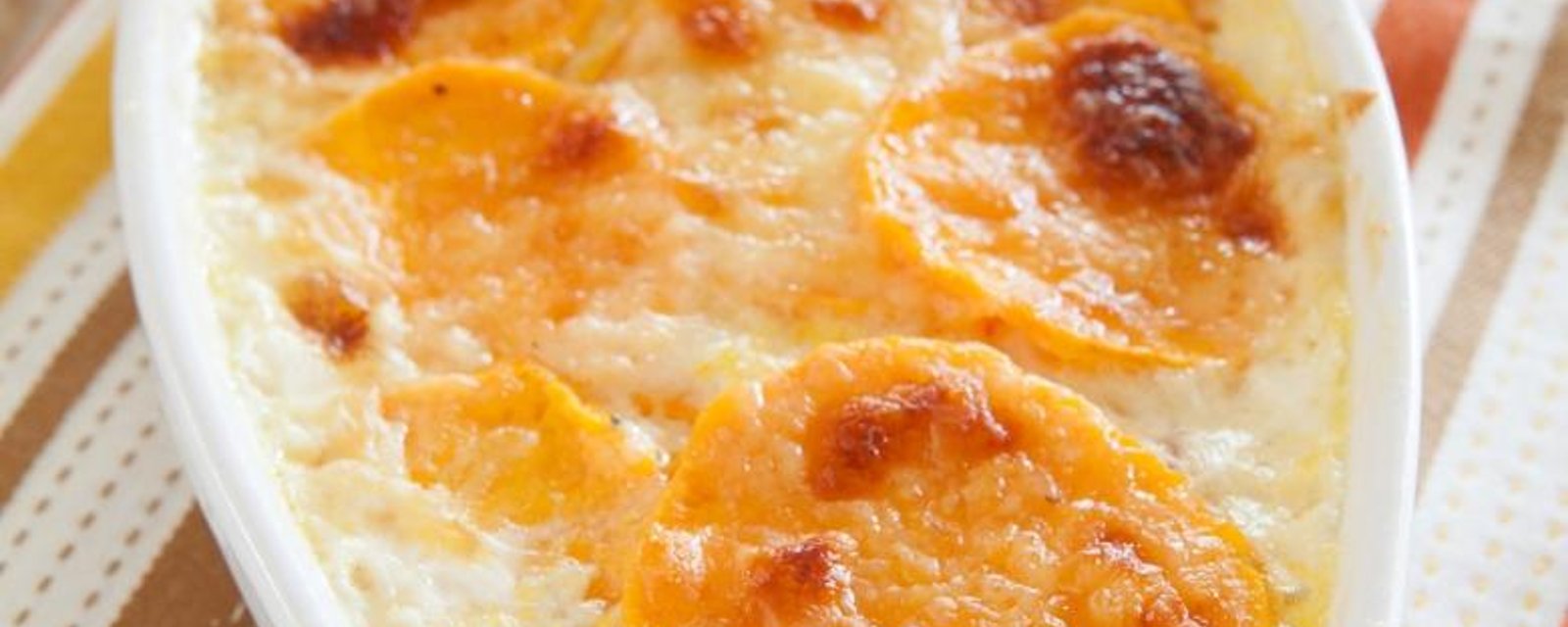 Cuisiner un gratin de patates douces avec seulement 5 ingrédients...C'est vite fait et délicieux