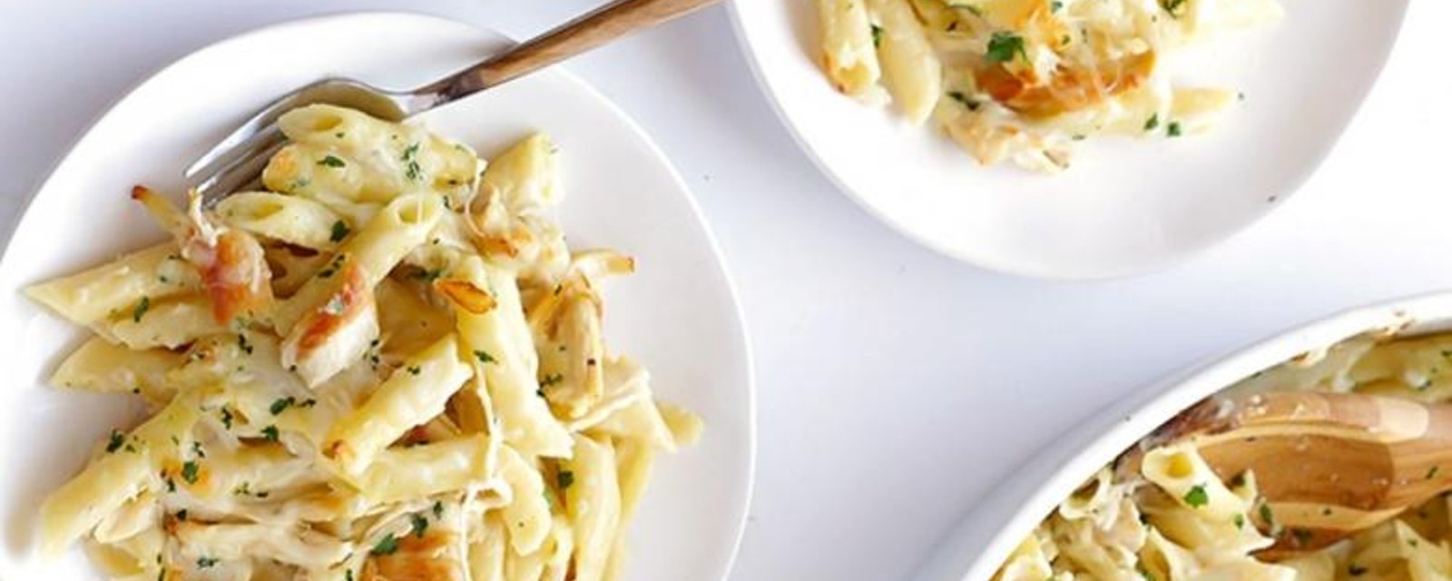 ​Penne au poulet sauce Alfredo