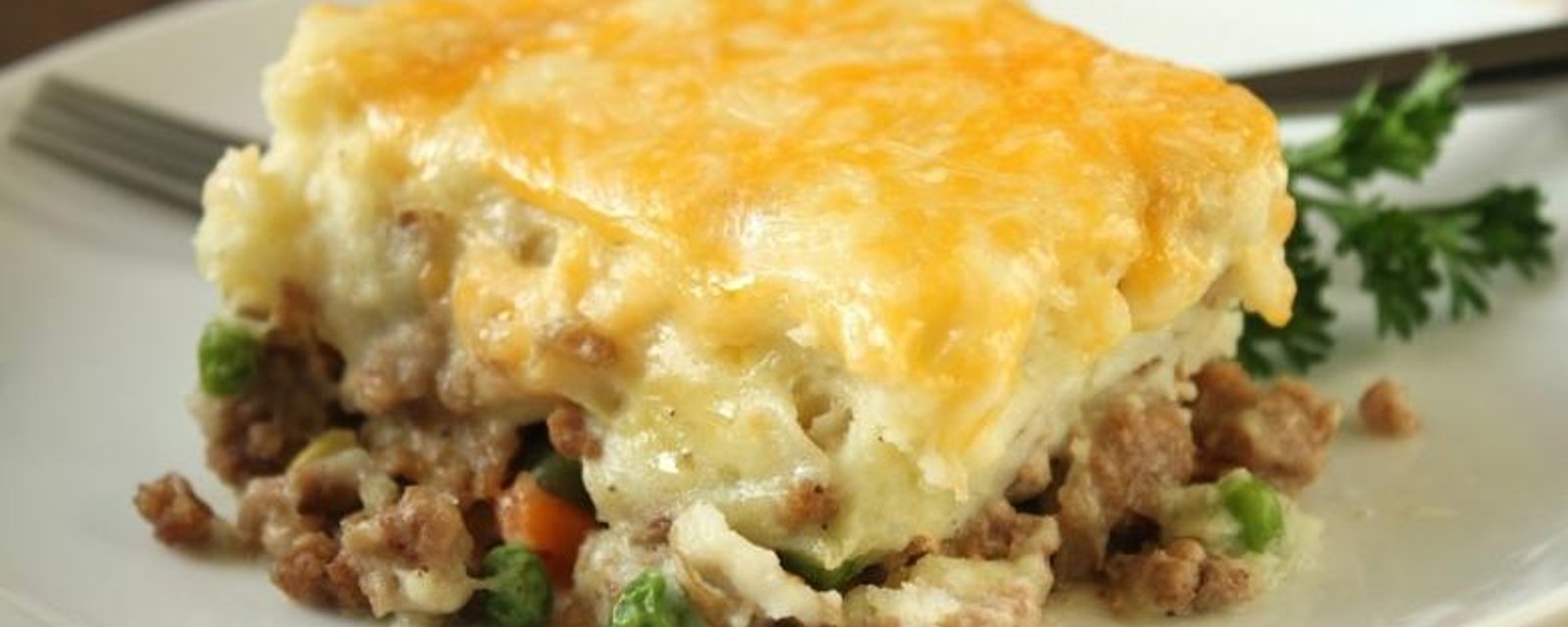 Tout près du  pâté chinois, il y a ce pâté appellé le Turkey Shepherd's Pie