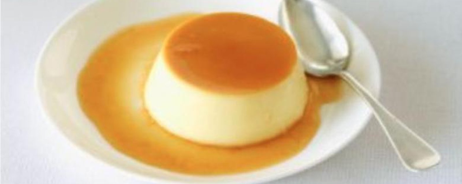 La délicieuse crème caramel!