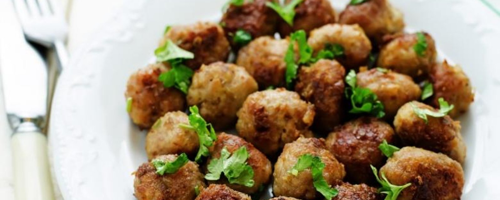 Boulettes de dinde Teriyaki poêlées et cuites au four