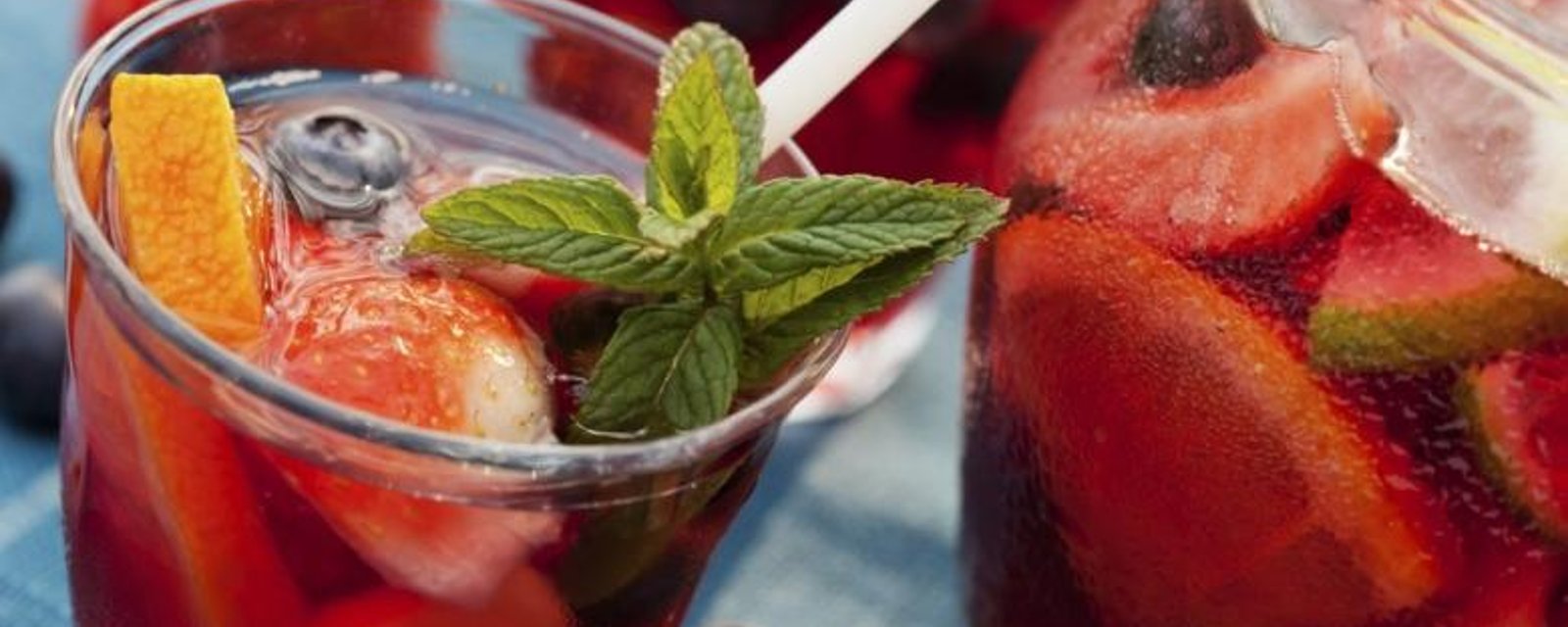 Vin rouge et cidre de pomme..Une sangria parfaite pour l'été