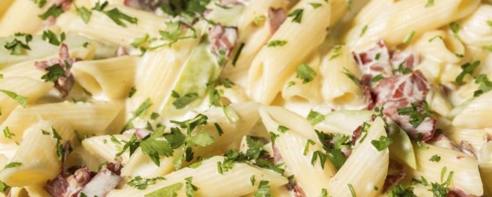  Penne au poulet...sauce Ranch et bacon