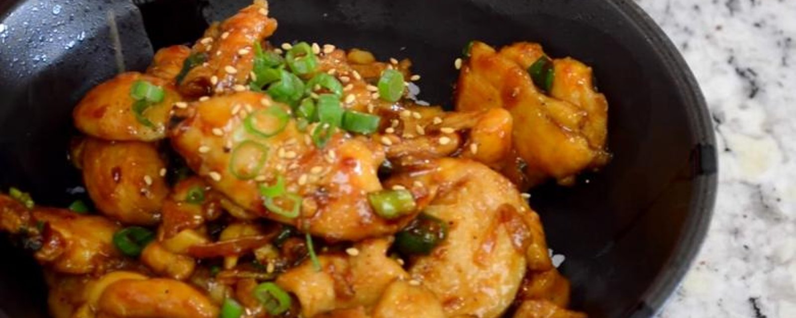 ​Sauté au poulet asiatique...sauce à l'orange