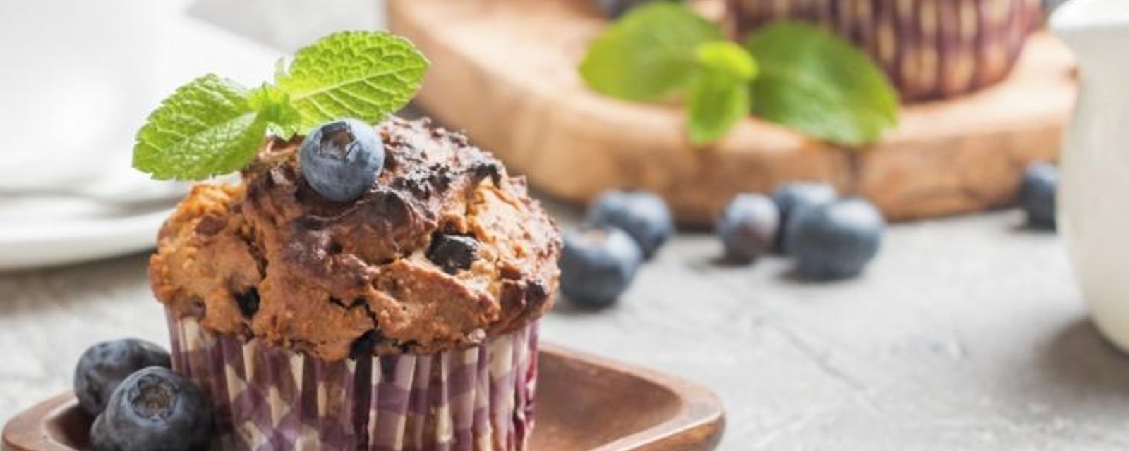 Cuisiner un excellent muffin aux bleuets...La collation PARFAITE