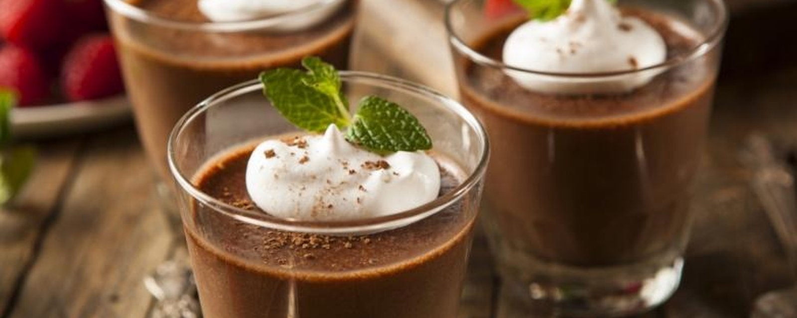 Mousse au chocolat et au Bailey's...Un dessert réservé aux adultes!