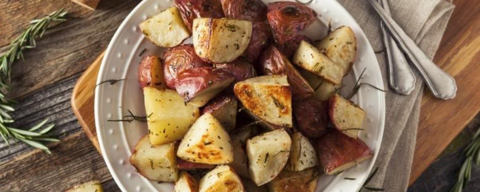 Pommes de terre grelots...Ail et Parmesan