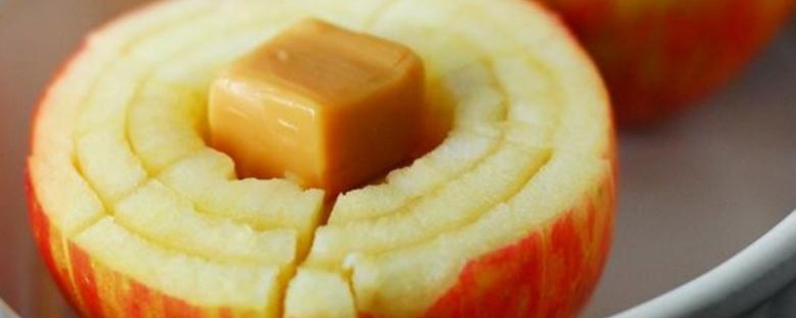 Fleur de pomme au caramel! Un pur bonheur d'octobre