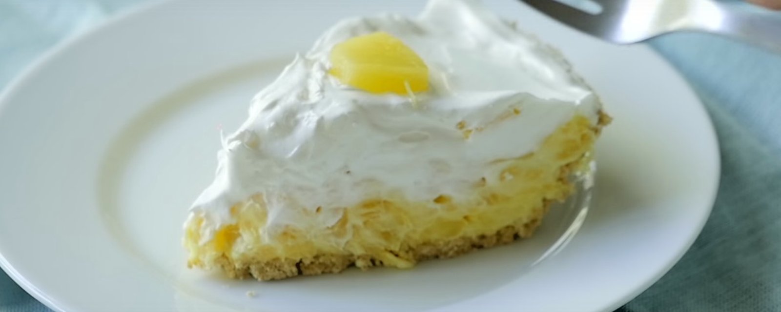 Tarte aux ananas en 5 minutes