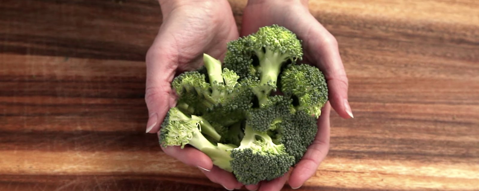 Terminé les miettes de brocoli sur le plancher!!!