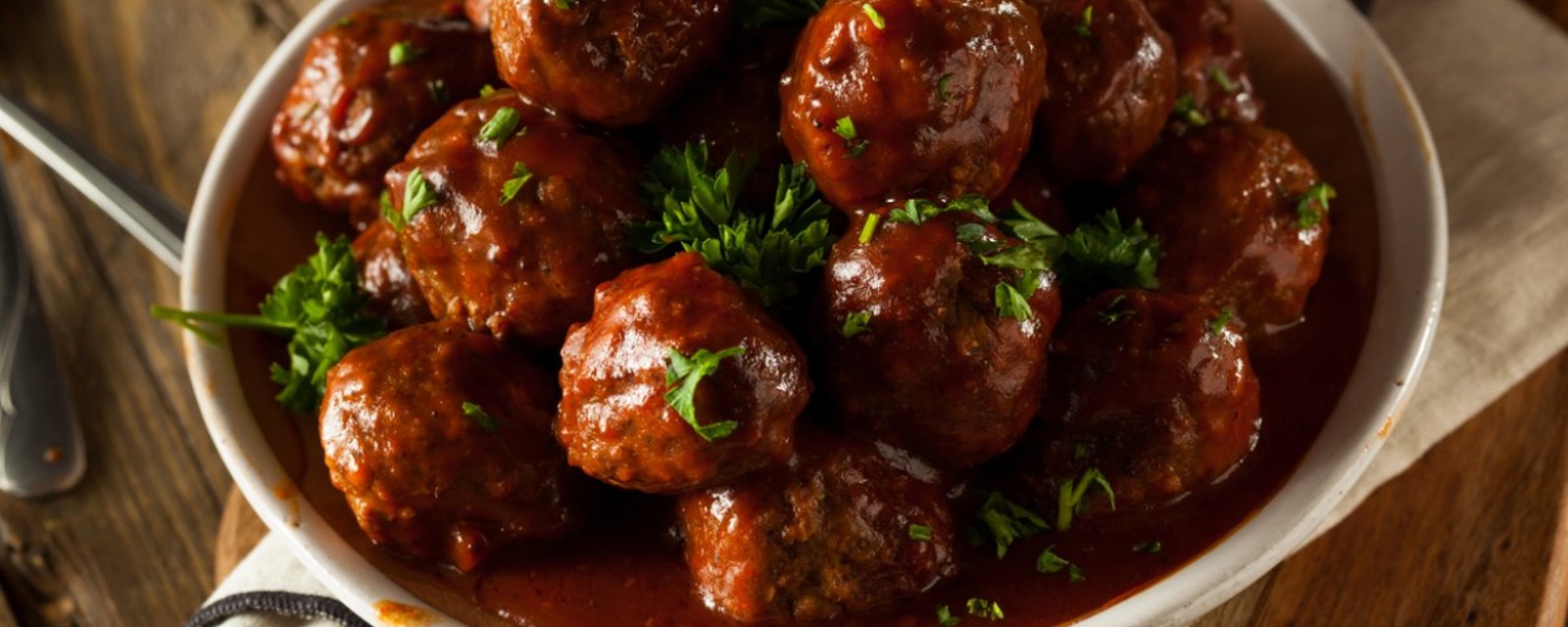 Des boulettes de viande cuisinées à l'asiatique