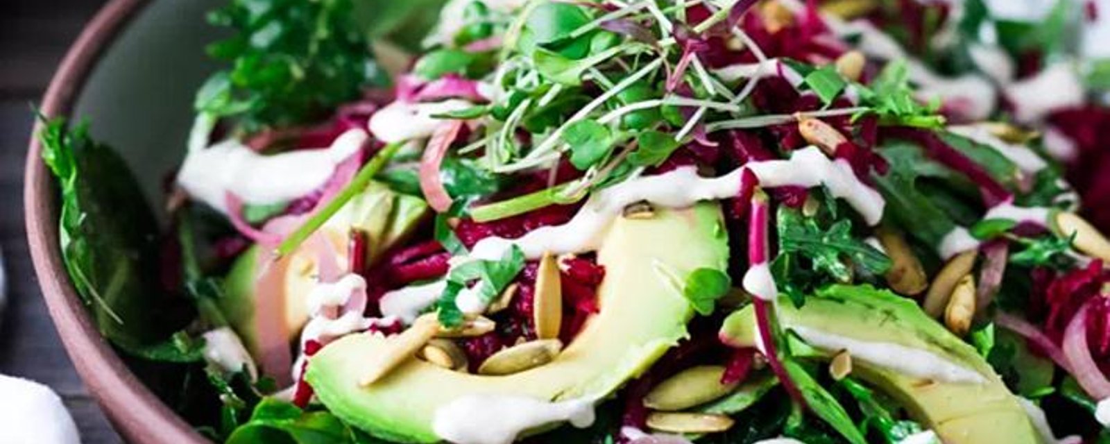 La vinaigrette de cette salade me rend folle!