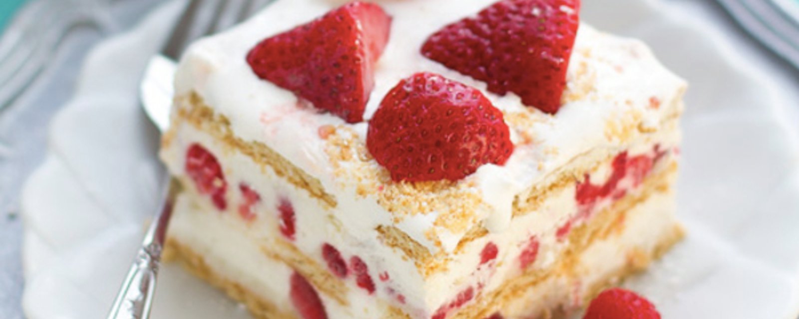 Gâteau de rêve aux fraises sans cuisson... Un dessert à découvrir