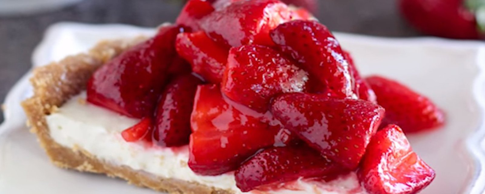 Trop facile, ma tarte aux fraises est irrésistiblement délicieuse!