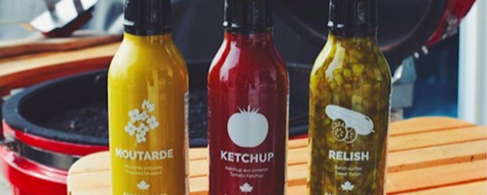 Sous peu sur les tablettes de certaines épiceries québécoises: du ketchup, de la relish et de la moutarde créés au Saguenay