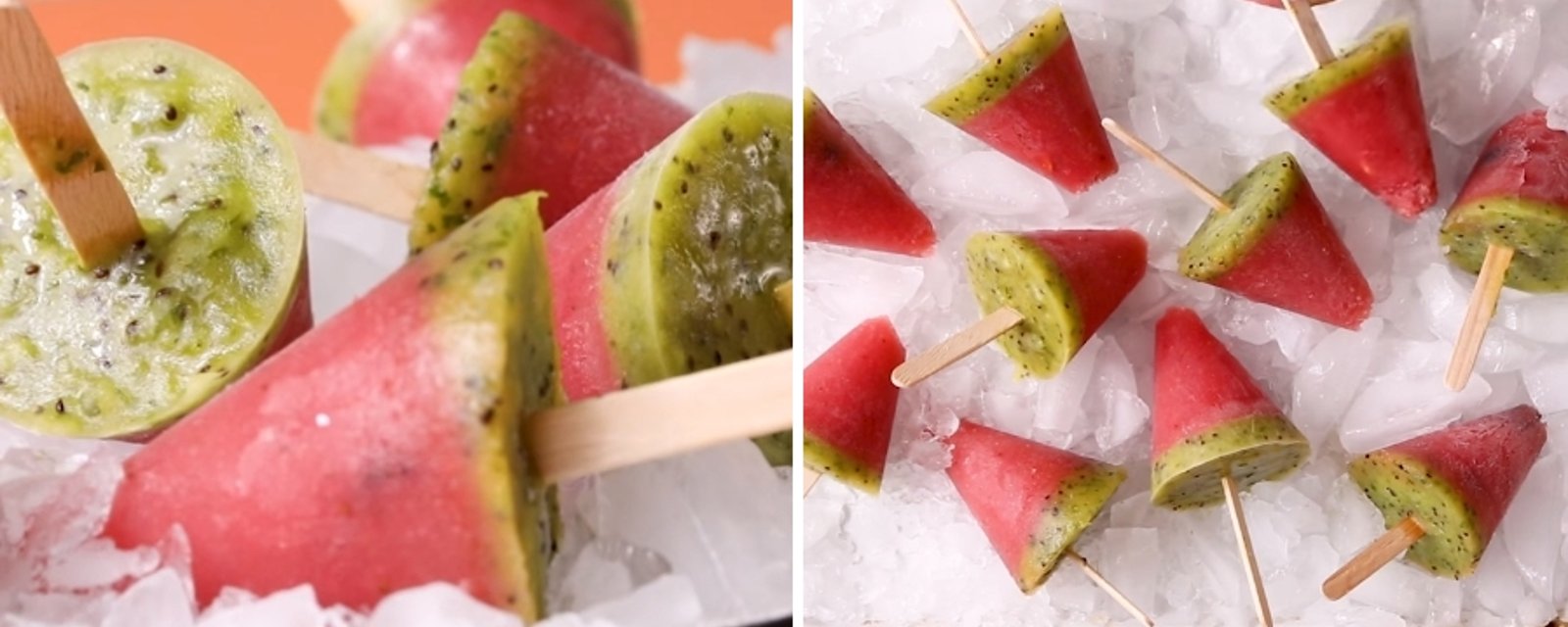 Popsicles alcoolisés au melon d'eau... pour adultes seulement!