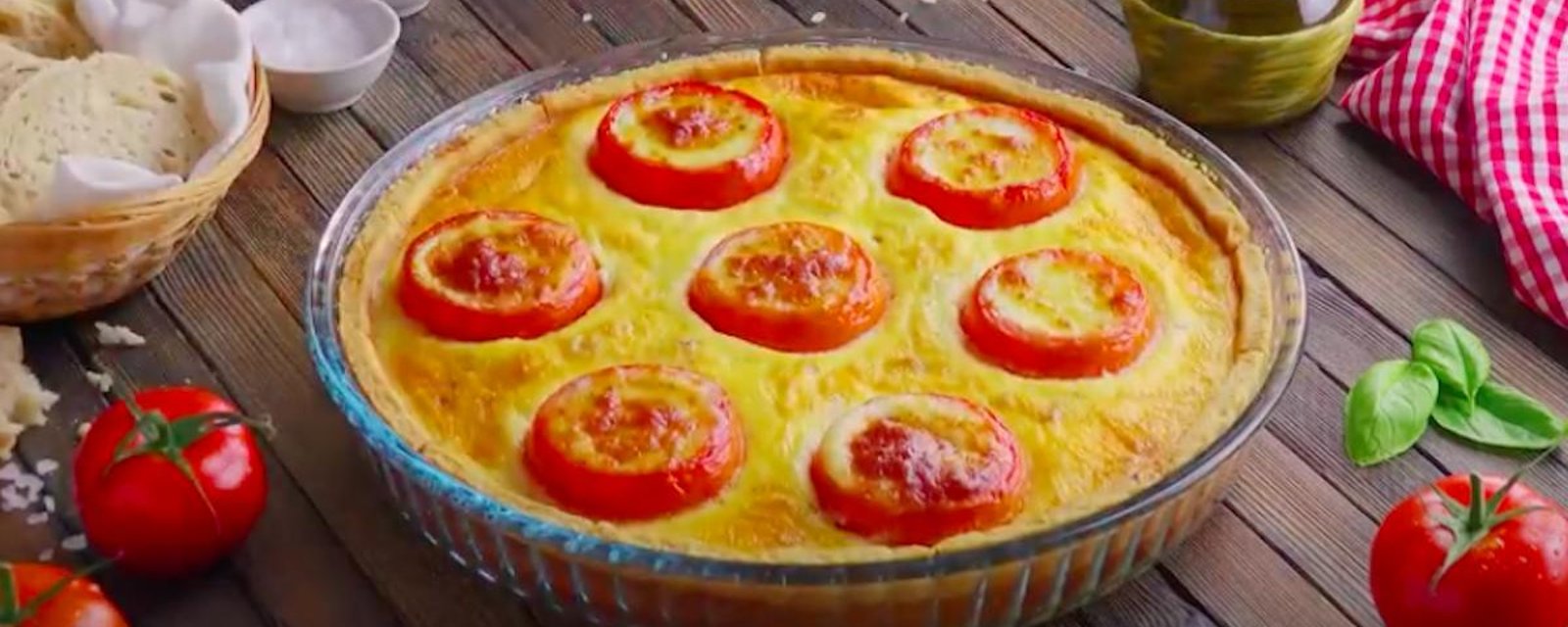 Une recette simple et savoureuse pour le brunch: une quiche à l’italienne!