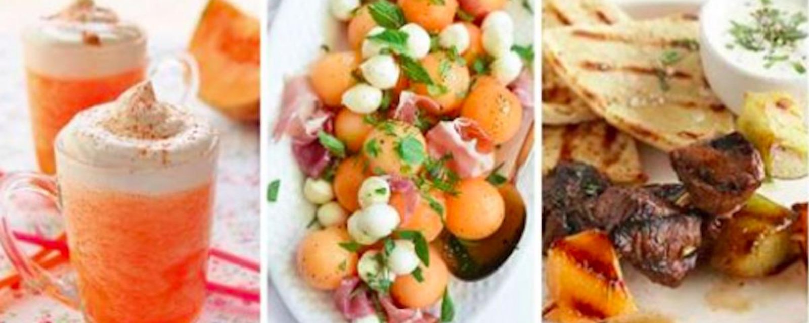 15 recettes qui font honneur aux melons