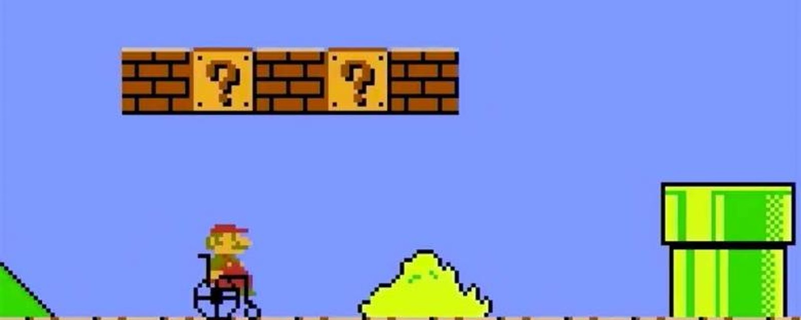 Cette hilarante vidéo de Super Mario en chaise roulante contient un puissant message!