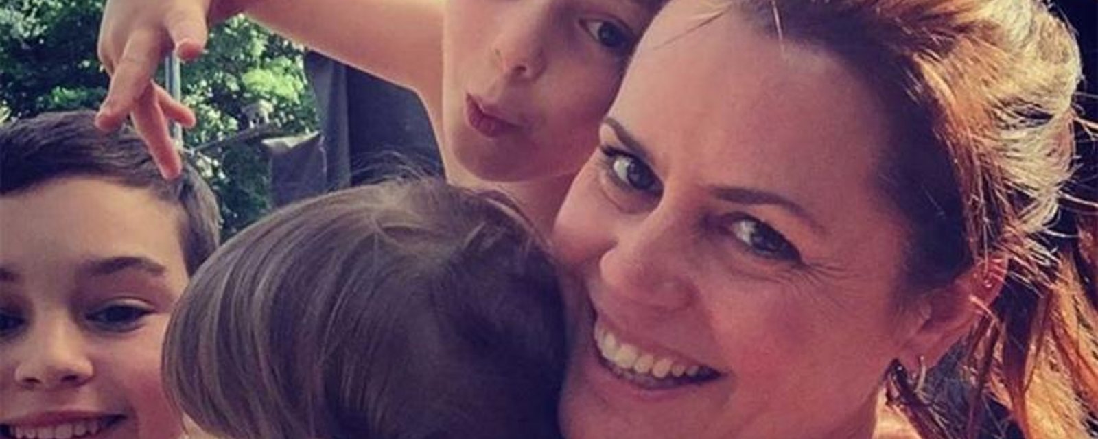 Patricia Paquin publie une touchante photo de son chum et ses enfants