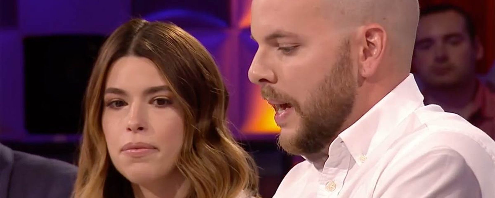 Alexandre Champagne fond en larmes sur le plateau de Tout le monde en parle!