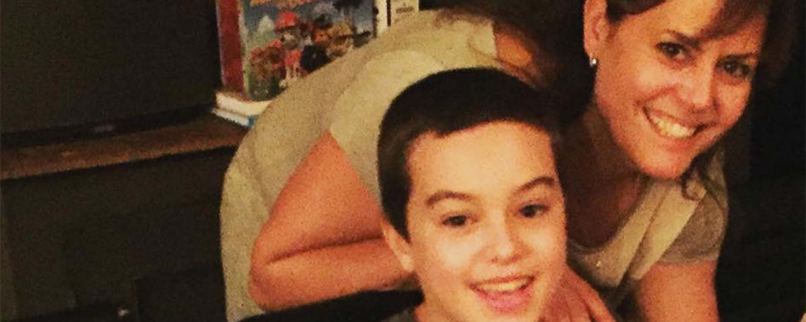 [PHOTO] Benjamin, le fils de Patricia Paquin, a rencontré une grande vedette québécoise!