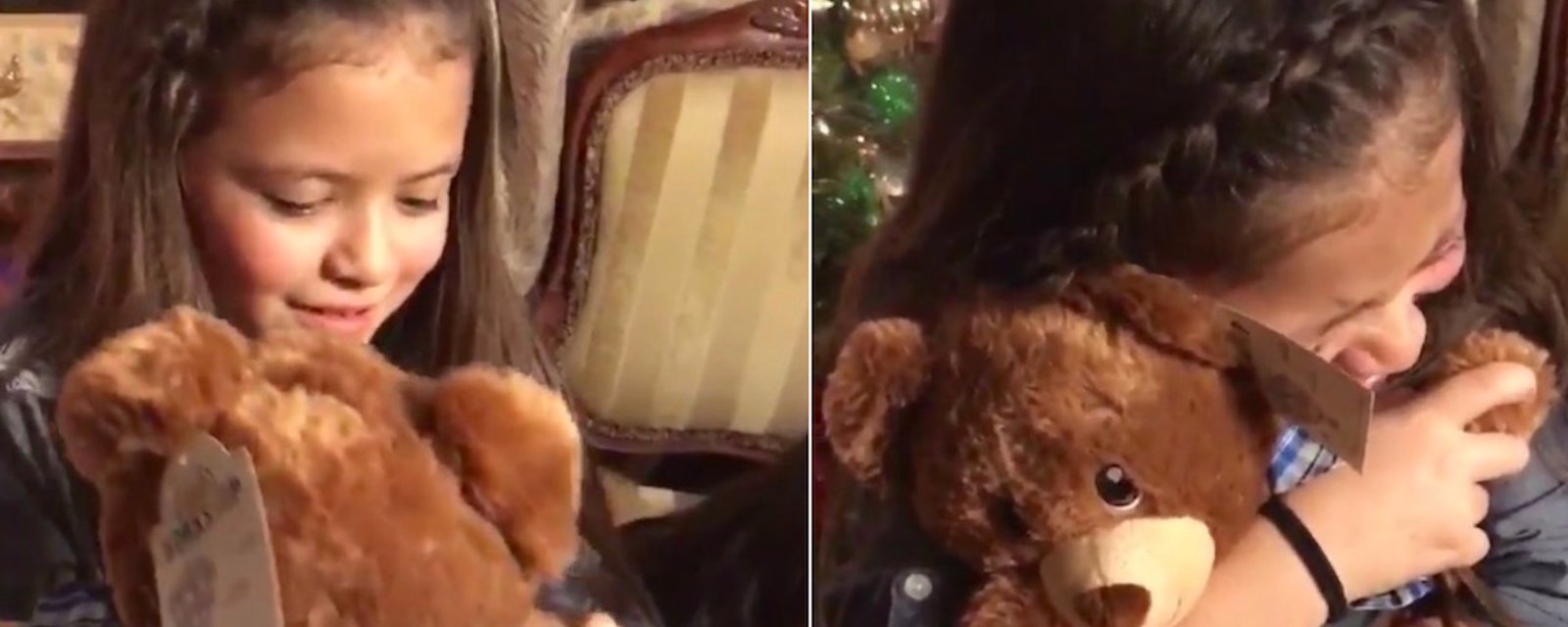 Le grand-papa de ces deux fillettes est mort tragiquement, voici le cadeau qu'elles ont reçu pour Noël...
