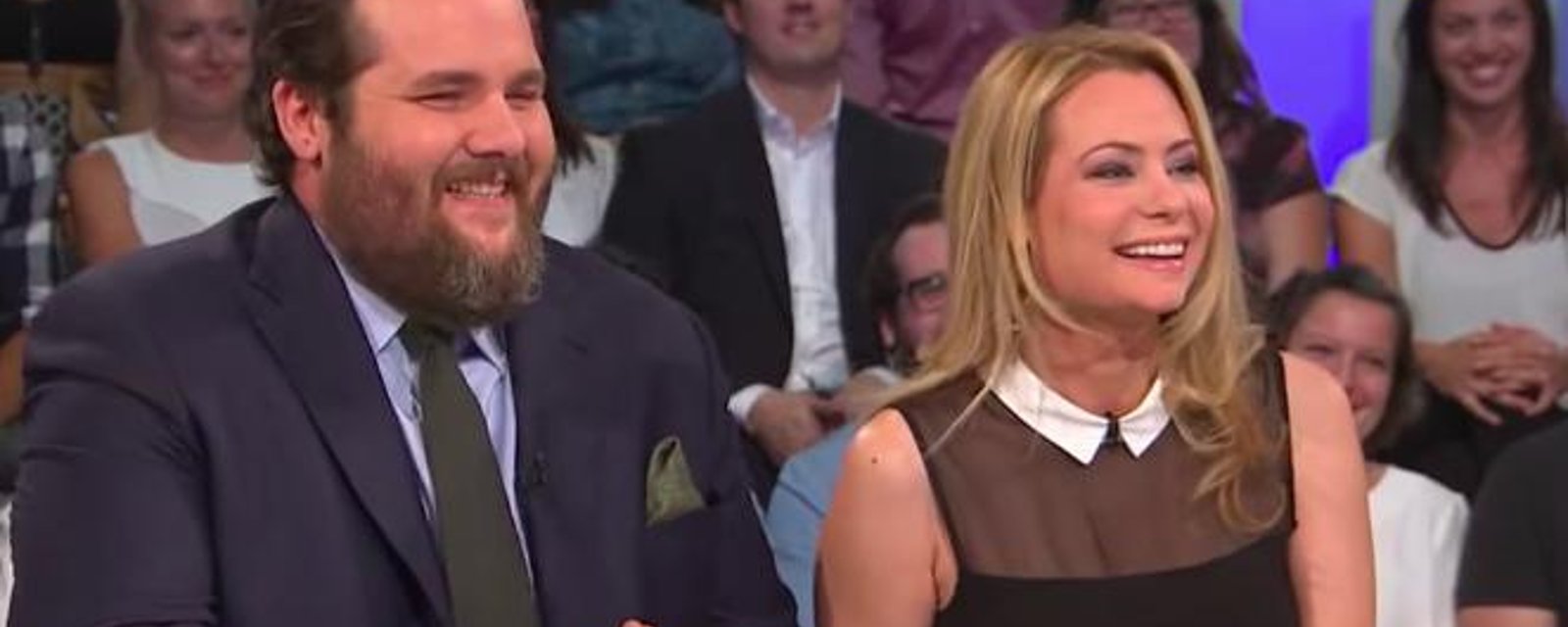 Un moment de grande émotion pour Catherine-Anne Toupin et Antoine Bertrand