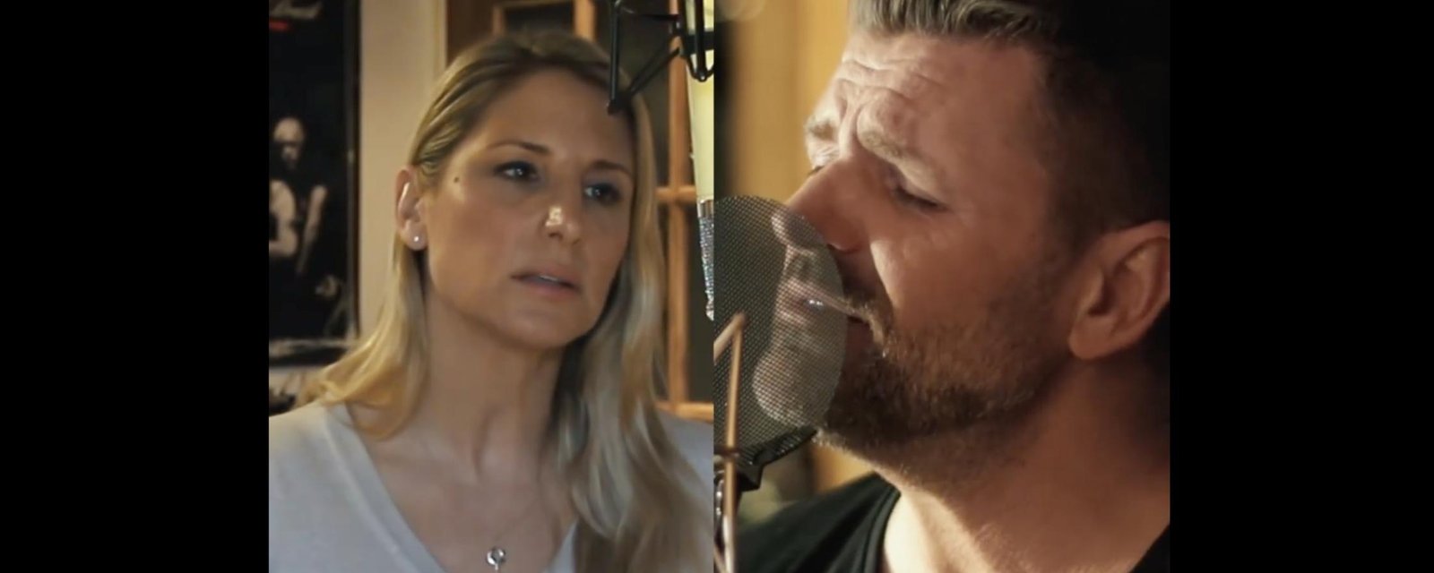 Marc Dupré et Mahée Paiement nous offrent un duo (à distance) tout en douceur et ça fait un bien fou