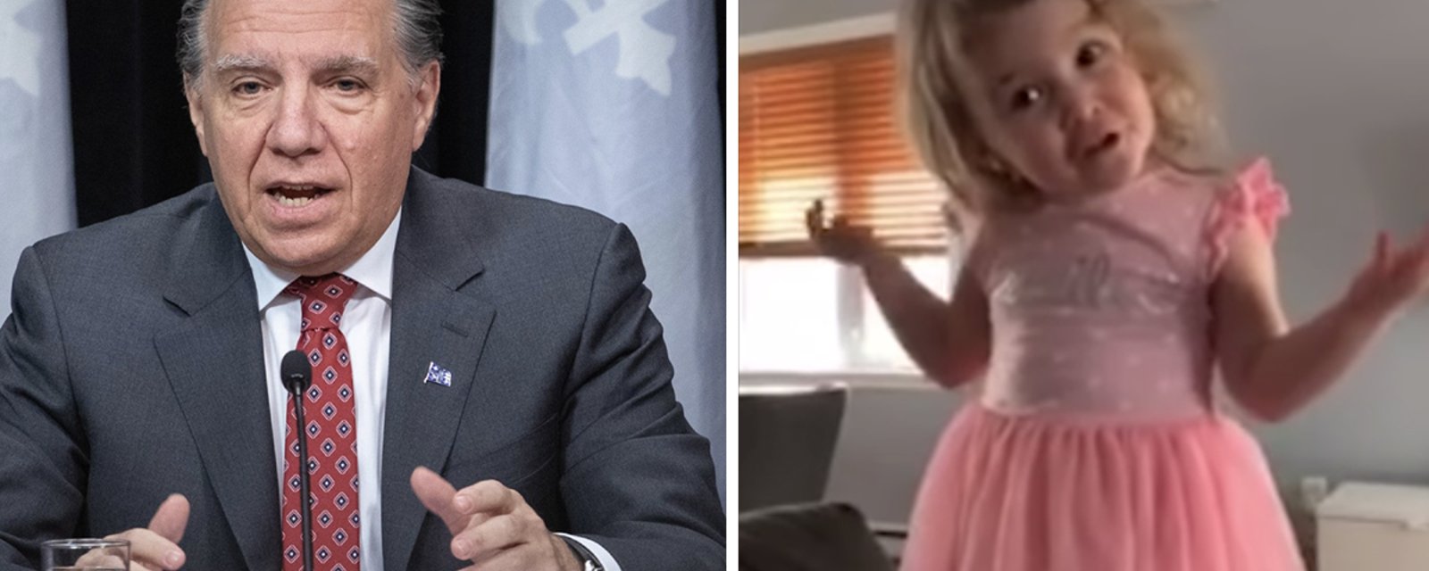 François Legault publie une vidéo d'enfants québécois qui va mettre du soleil dans votre journée