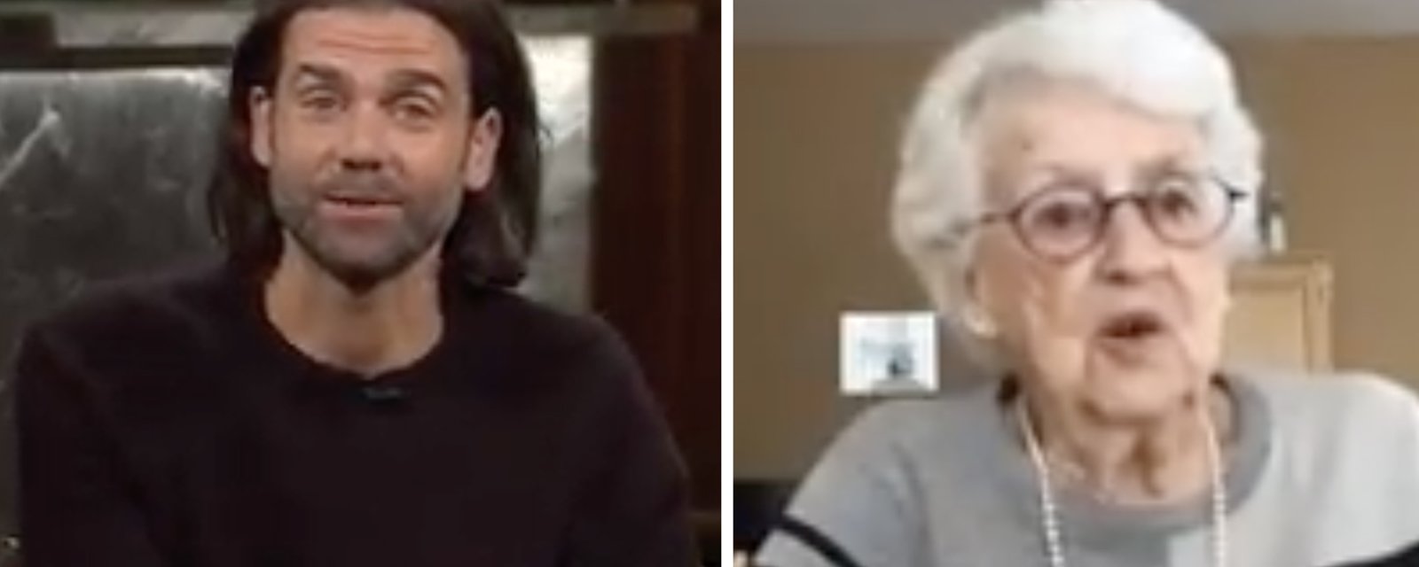 La grand-mère de Jean-Philippe Wauthier vole complètement la vedette à Bonsoir Bonsoir