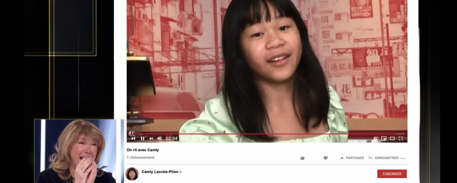 La fille de Chantal Lacroix vole la vedette en se payant la tête de sa mère à 1res fois