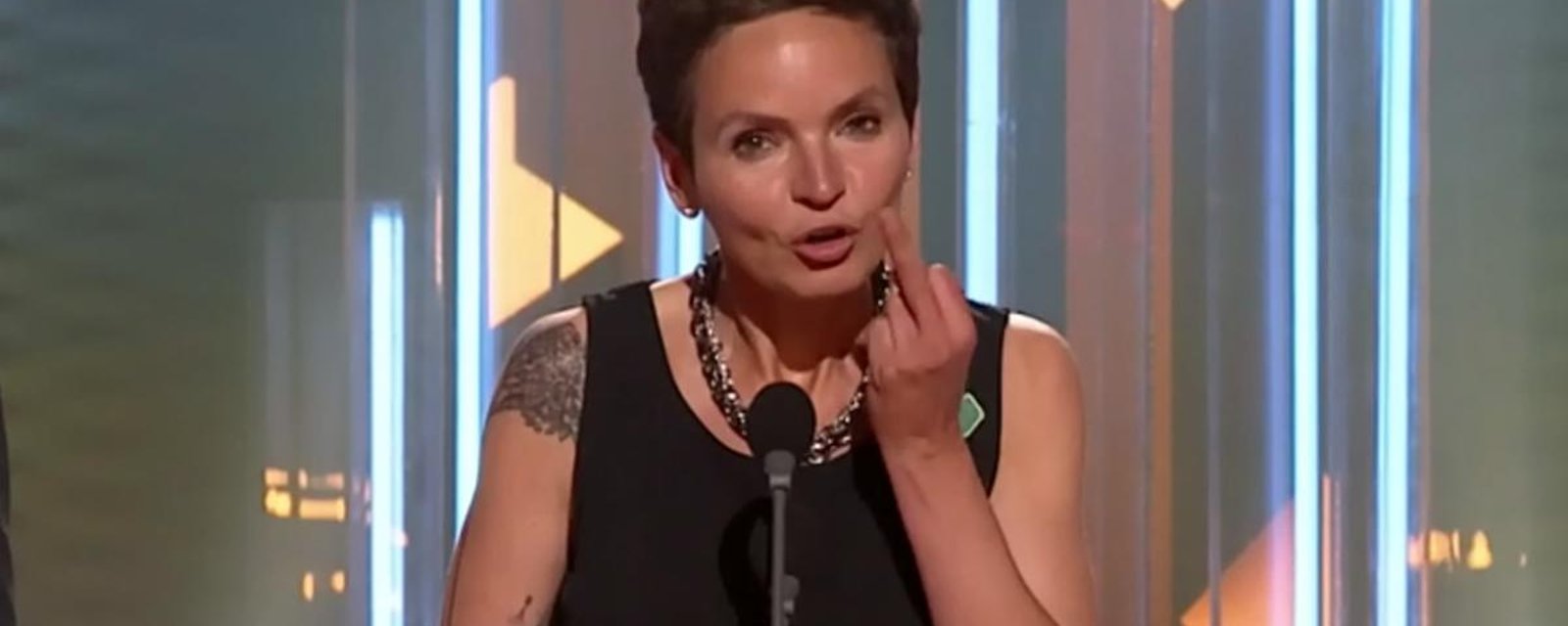 Anaïs Barbeau-Lavalette fait exploser le web avec ses remerciements au Gala Québec Cinéma