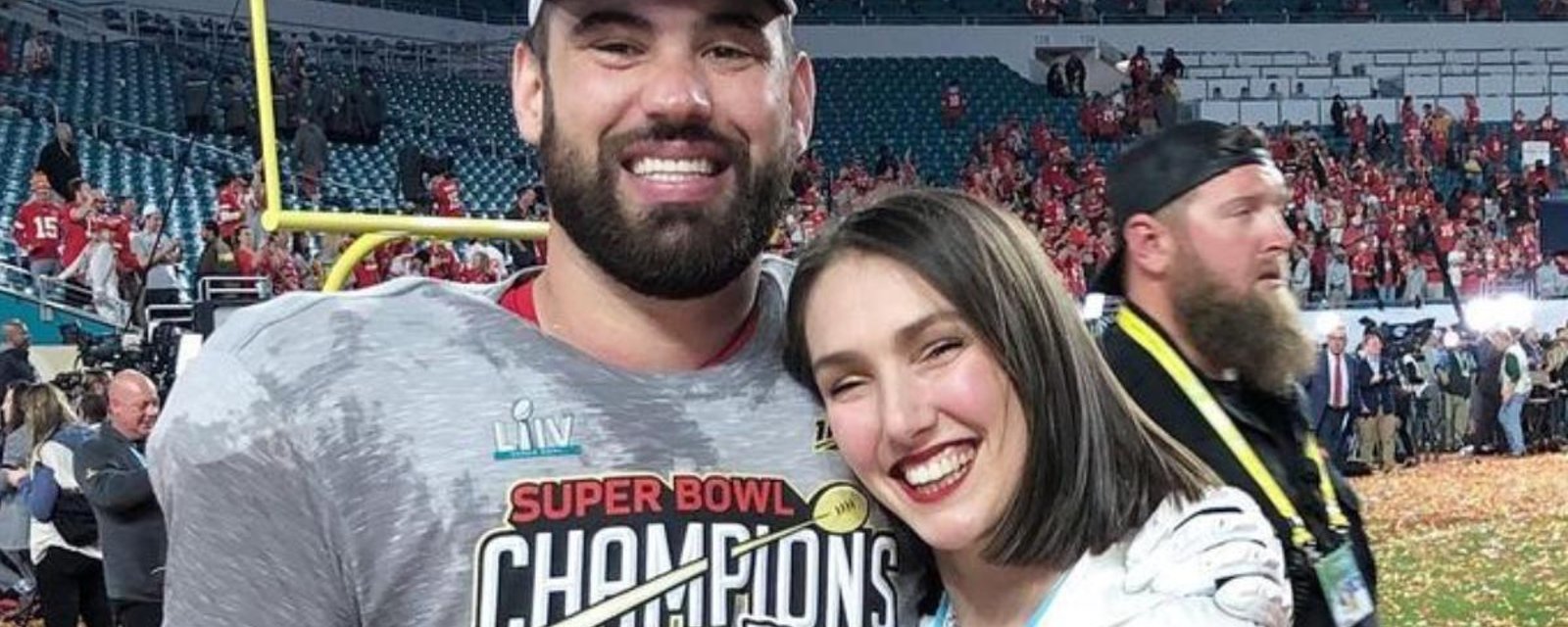 Laurent Duvernay-Tardif reçoit la plus belle des déclarations de la part de son amoureuse