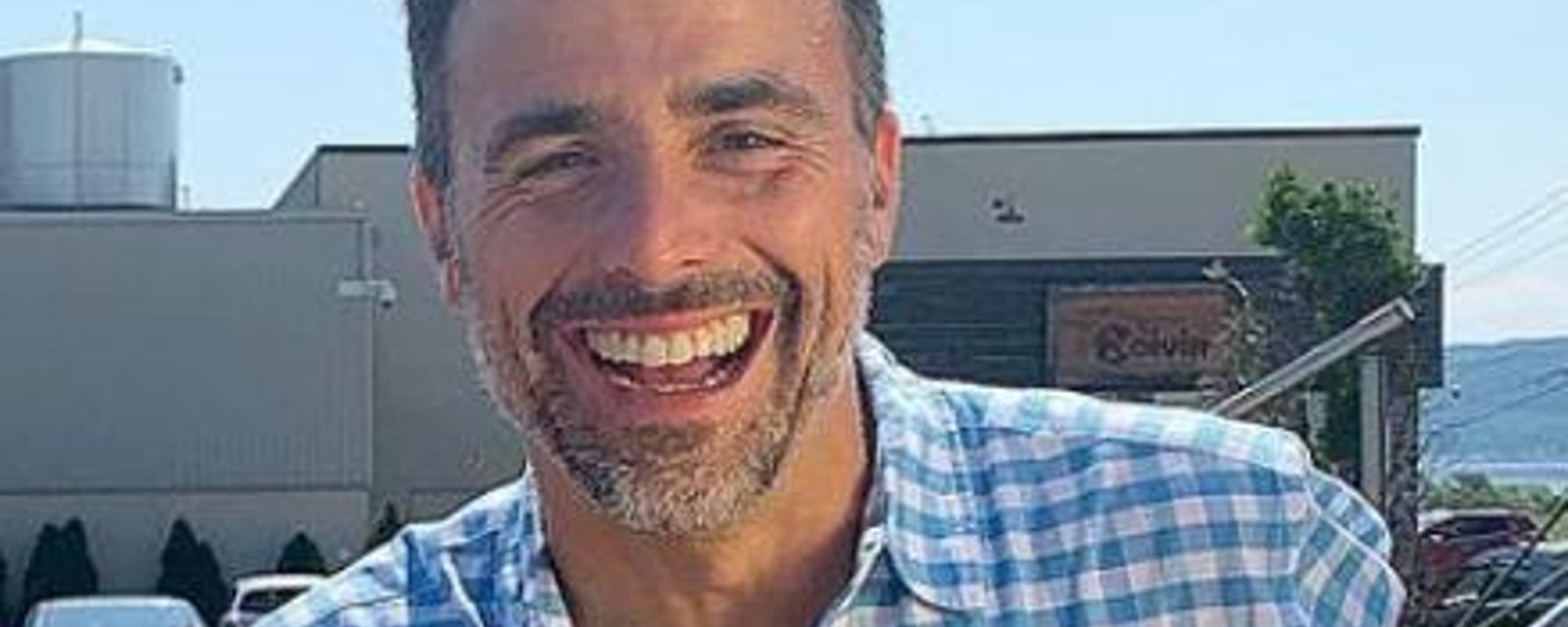 Sébastien Benoît et sa famille plus rayonnants que jamais aux chutes Niagara