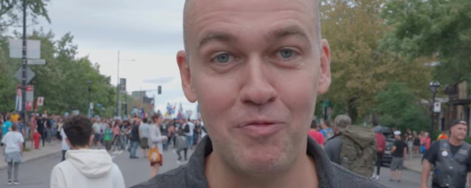 Guy Nantel cloue le bec à une internaute qui le traite de « collabo »