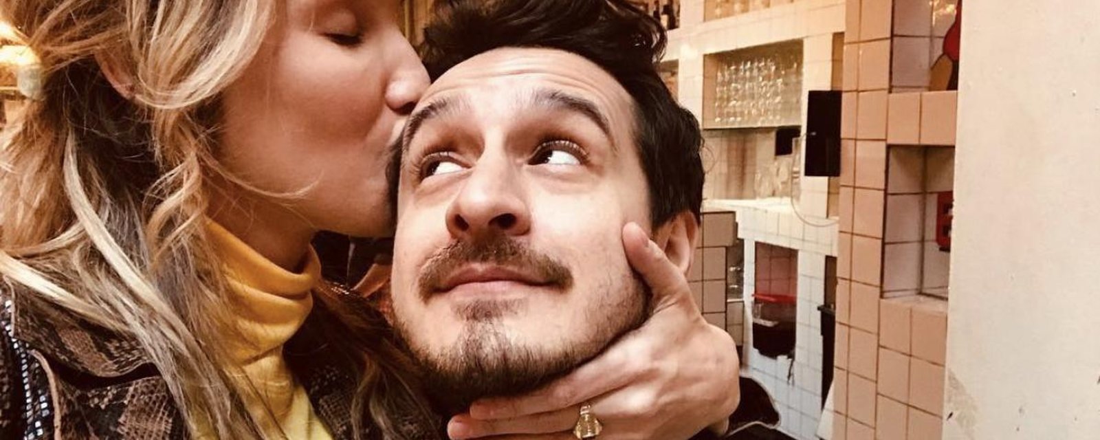 Bianca Gervais a souligné la fête de Sébastien Diaz en lui faisant la plus belle déclaration d'amour