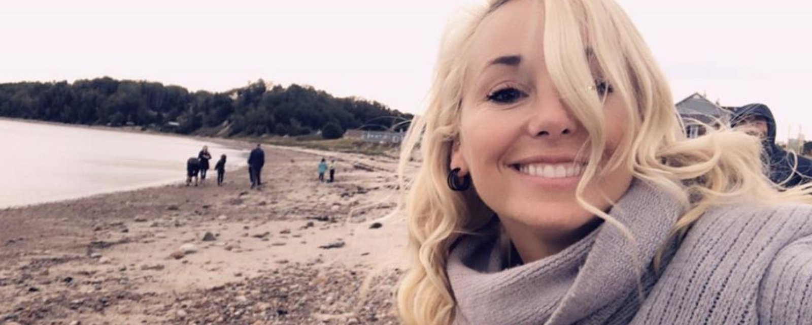 Mariloup Wolfe rayonne sur une rare photo avec ses deux fils