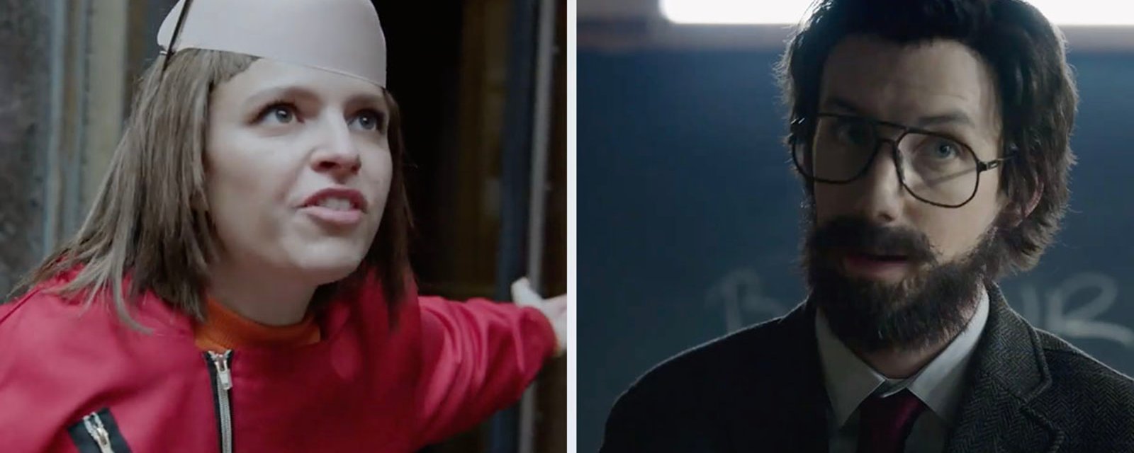 Sarah-Jeanne Labrosse et Pier-Luc Funk parodient la série Casa de Papel et la vidéo fait le tour du Web