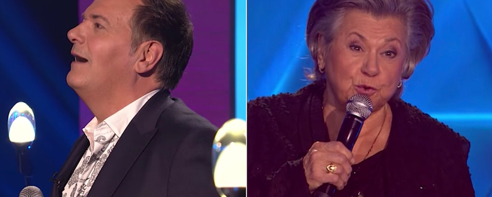 Mario Pelchat et Ginette Reno chantent en duo à 1res fois et offrent un moment de télévision extraordinaire