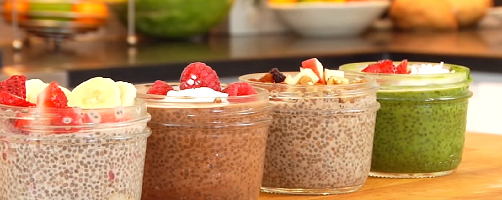 4 recettes de pouding aux graines de chia, à déguster au déjeuner ou en collation