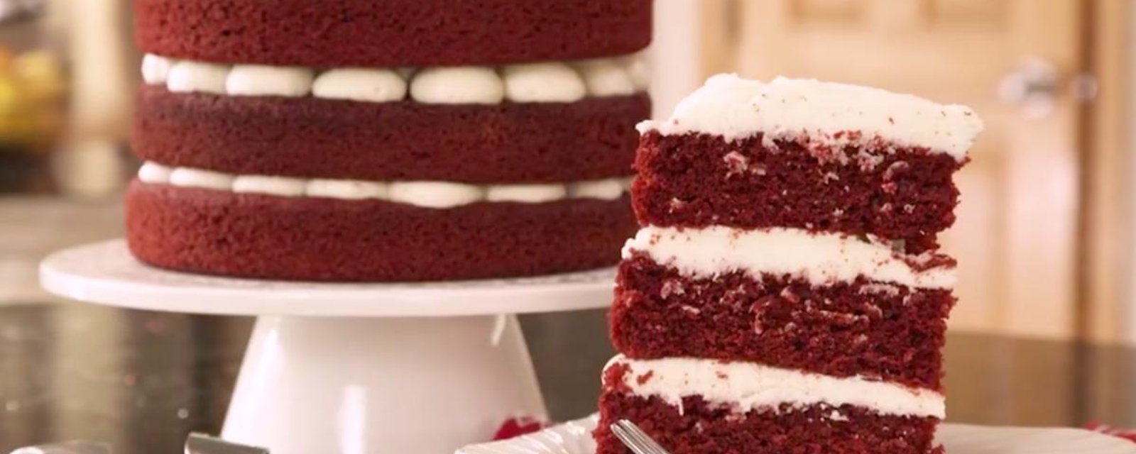 Gâteau Red Velvet et son glaçage au fromage