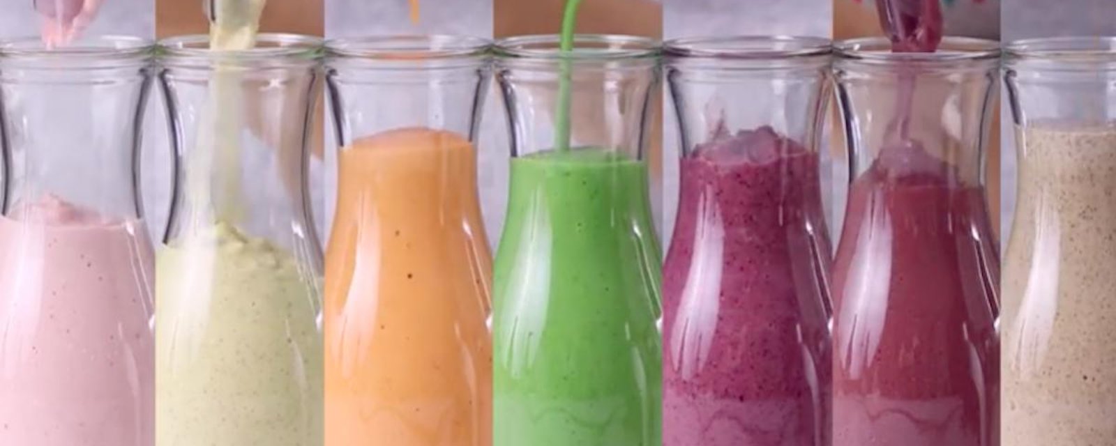 7 recettes de smoothies colorés et vitaminés 