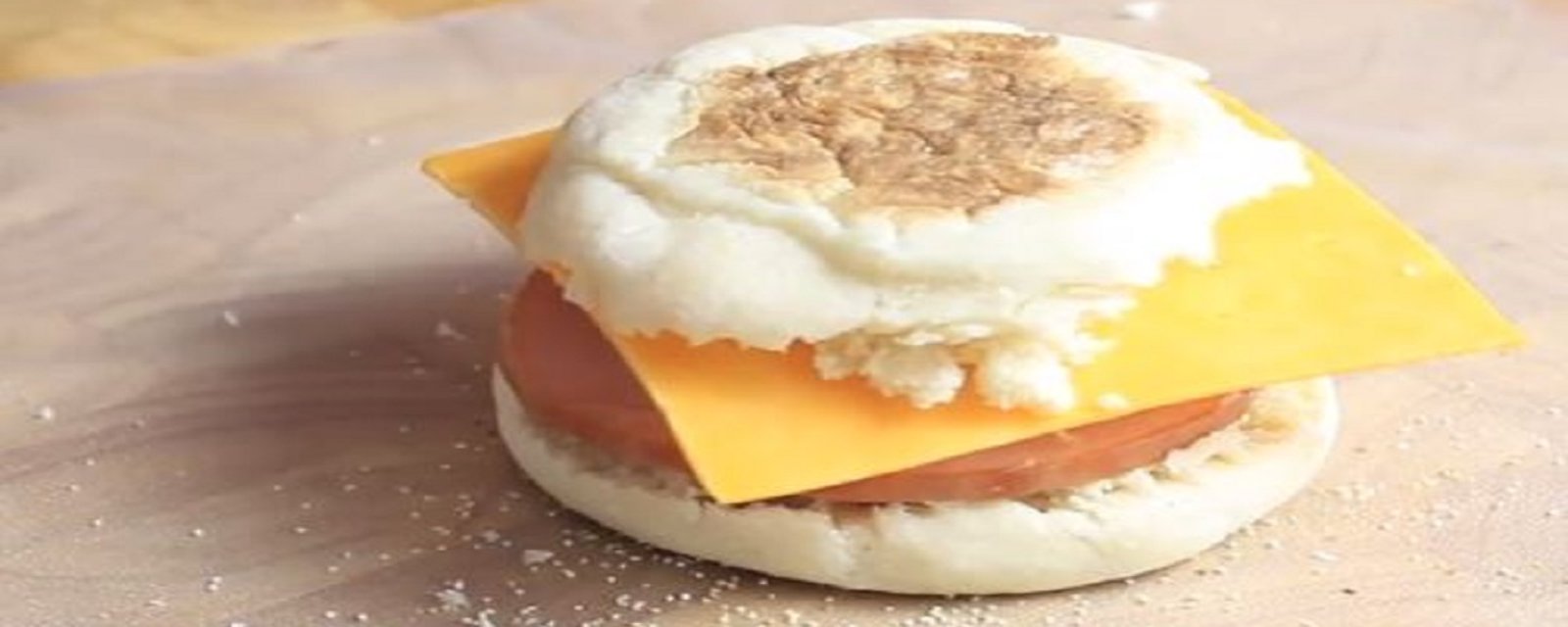 Sandwich style McMuffin qui peut se congeler